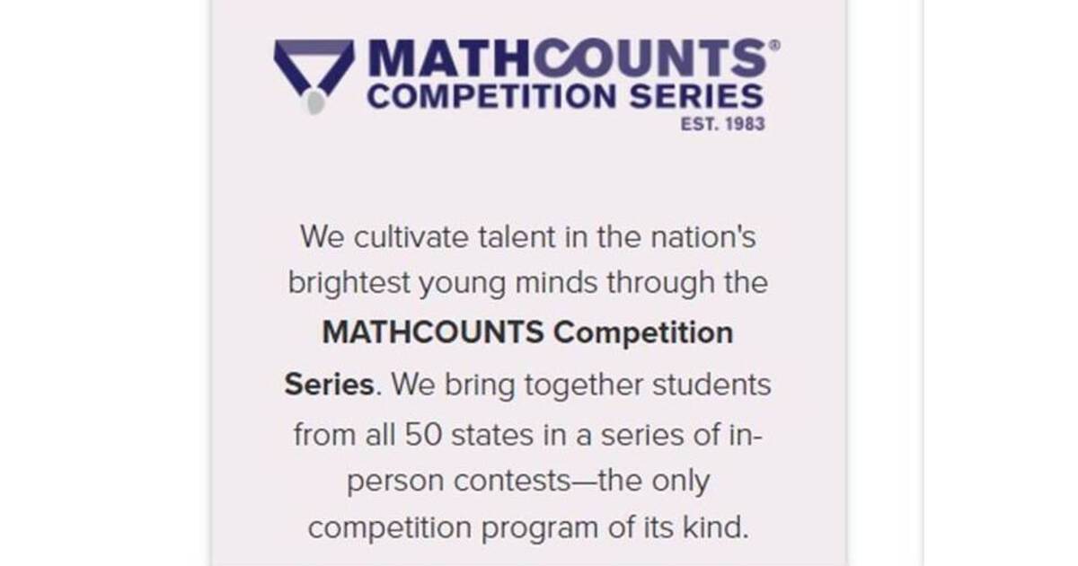 Nb Math Competitionm SBU Hosts Regional Phase of 2026 MATHCOUNTS Competition | Greater Olean ...