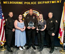 Carousel image ca54c6 elbourne lorida olice fficers ecognized