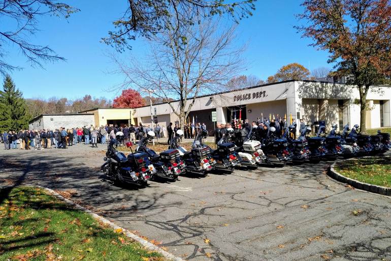 Roxbury Cop, a Former Marine, Departs to Fight 9/11 Related Cancer