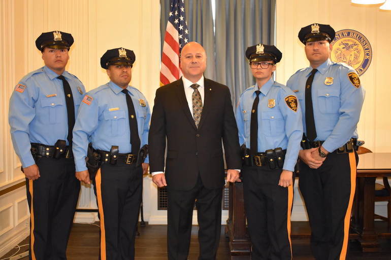 New Brunswick Swears In Four New Police Officers TAPinto