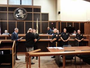 Bridgewater Swears in New Police Officer