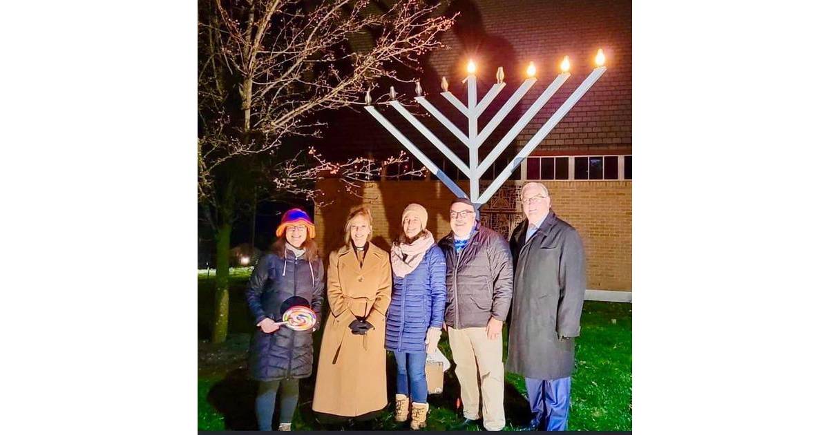 Fifteenth Anniversary of Menorah Lighting at Faith Lutheran, New
