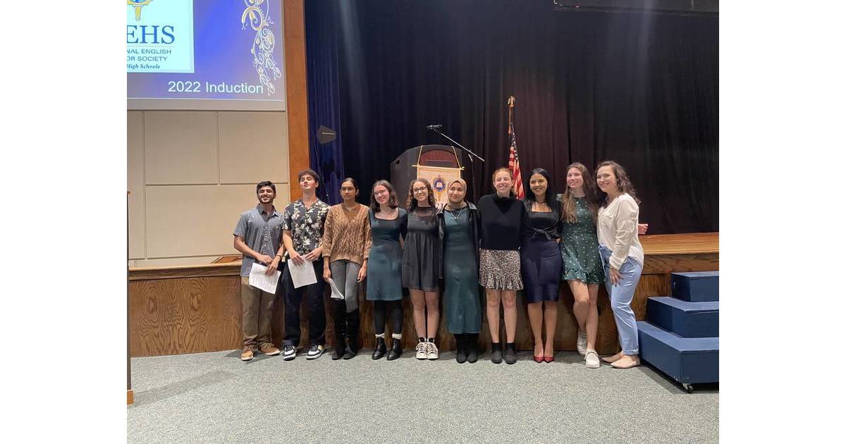 Randolph High School Inducts New Members Into National English Honor ...
