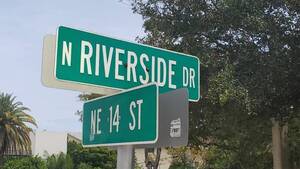 Carousel image d450932aa44918ed9873 north riverside drive sign with ne 14th street