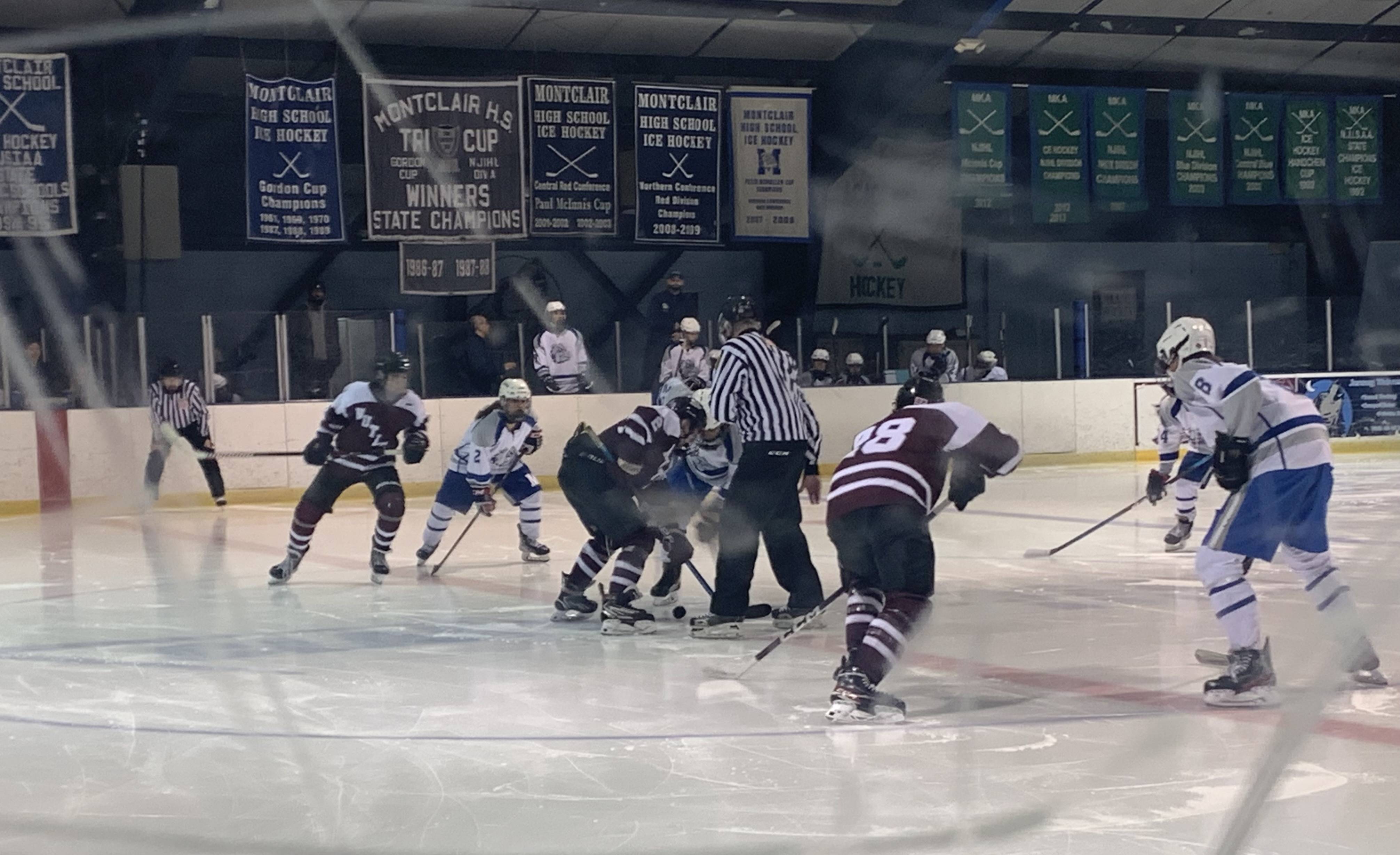 Ice Hockey Nutley Suffers a 10 Defeat to Montclair High School
