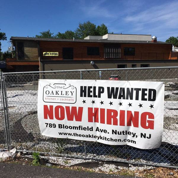 Oakley Kitchen and Cocktails in Nutley is Hiring TAPinto