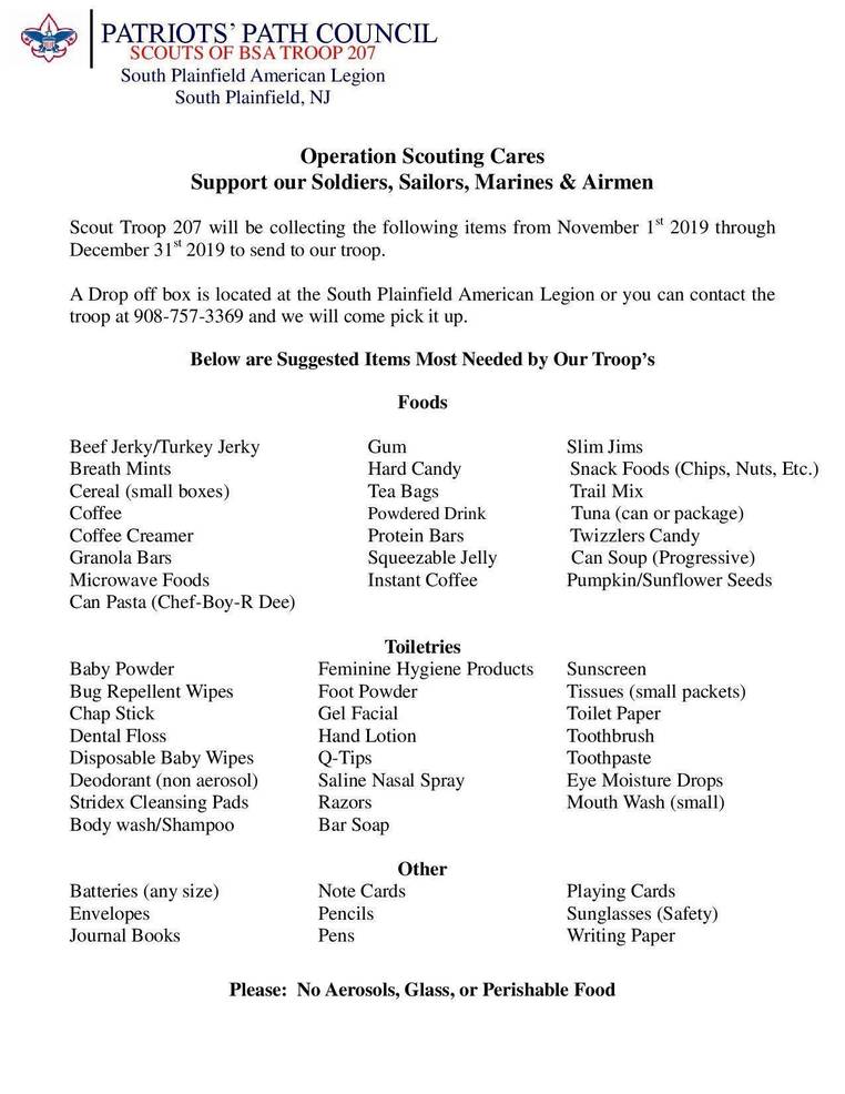 Operation Scouting Cares