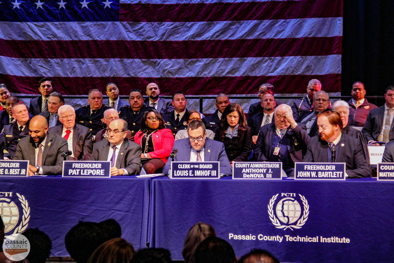 Passaic County Freeholders Meeting and SwearingIn