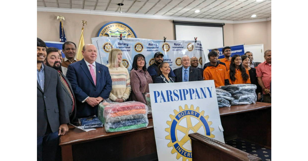 Parsippany Rotary Holds Successful Blanket and Coat Drive Parsippany