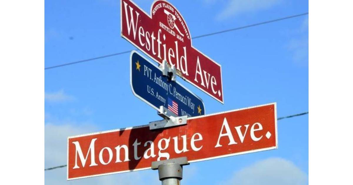 Scotch Plains Installs Ceremonial Sign to Honor Fallen WWII Private