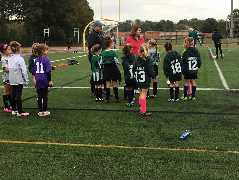 All Soccer, All Day; New Providence Varsity Players Lead Soccer Clinic