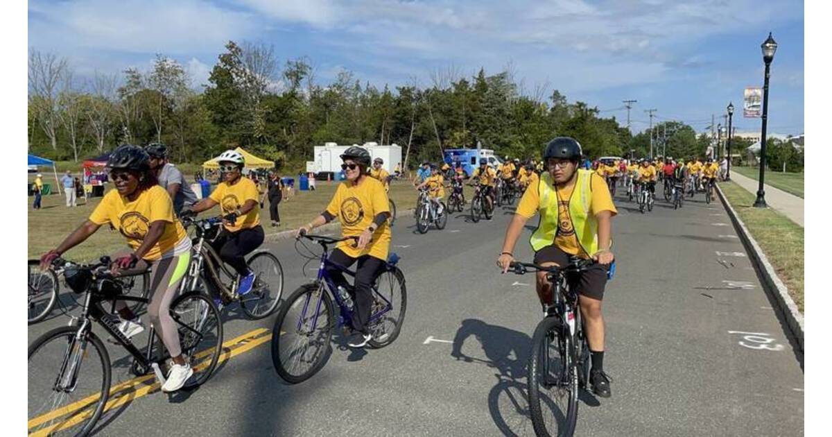 Pedal Piscataway Join Council President Dennis Espinosa At 2nd Annual