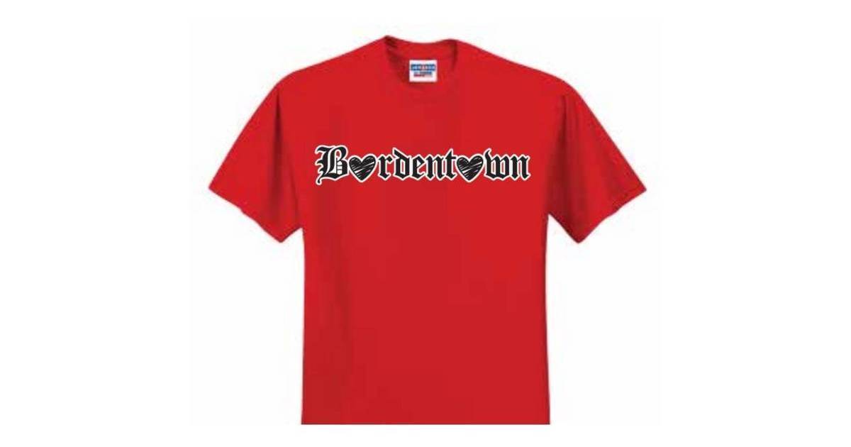 Bordentown Regional H.S. Senior Class Holding Valentine's Day TShirt