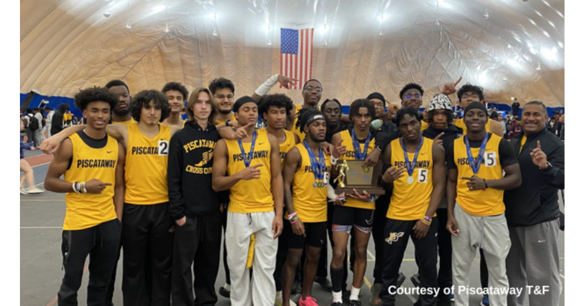 Piscataway Boys Winter Track Captures First Group 4 Relay State Title