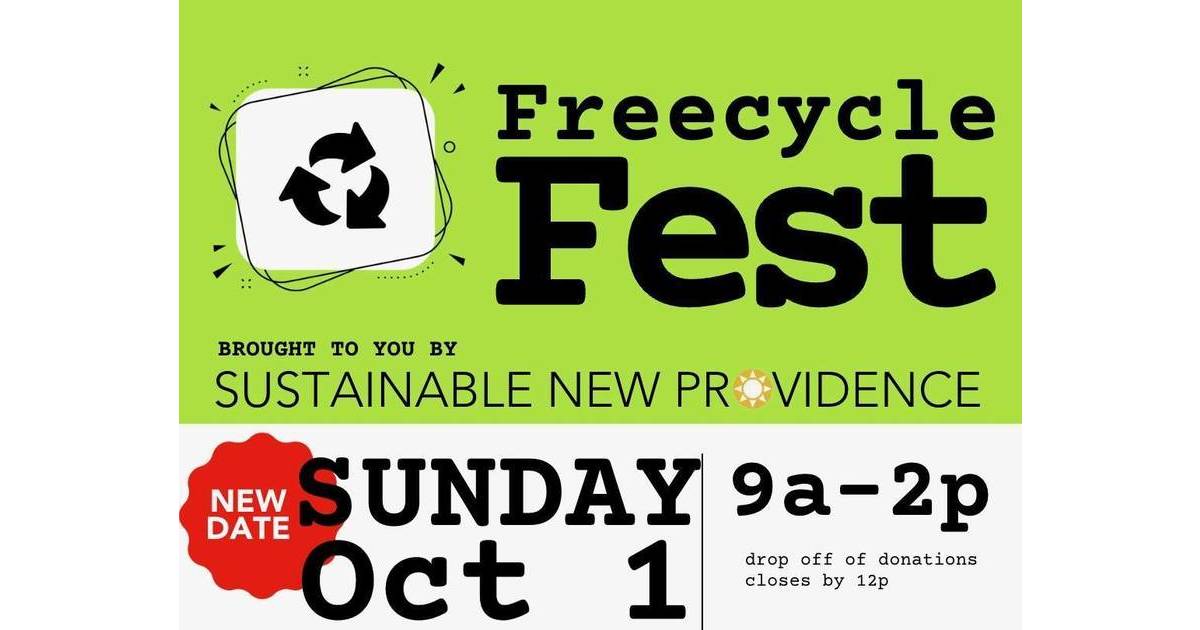 Attention! New date for Freecycle Fest! | New Providence, NJ News ...