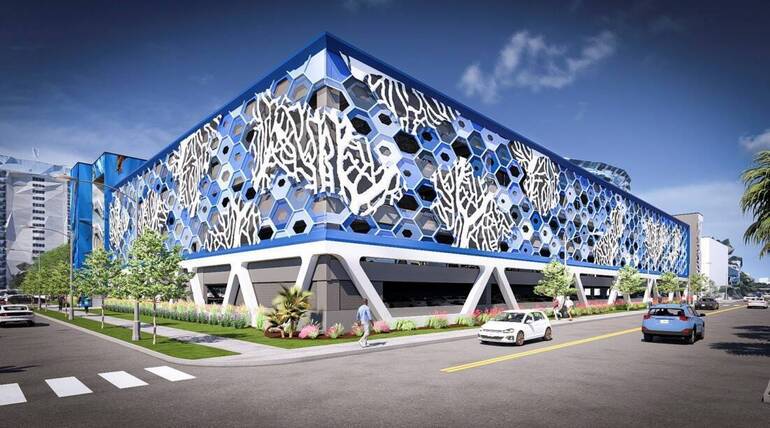 New $32.8 Million Beach Parking Garage on City Commission Agenda