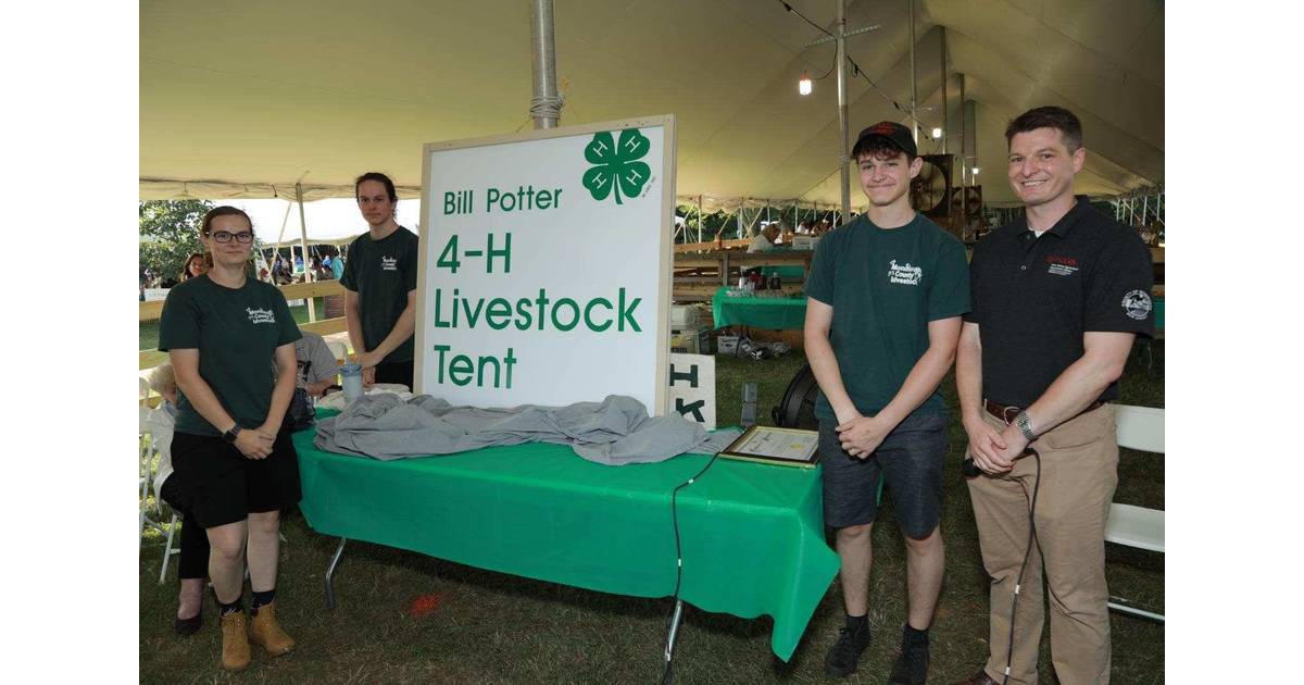 Monmouth County dedicates 4H livestock tent at County Fair in memory