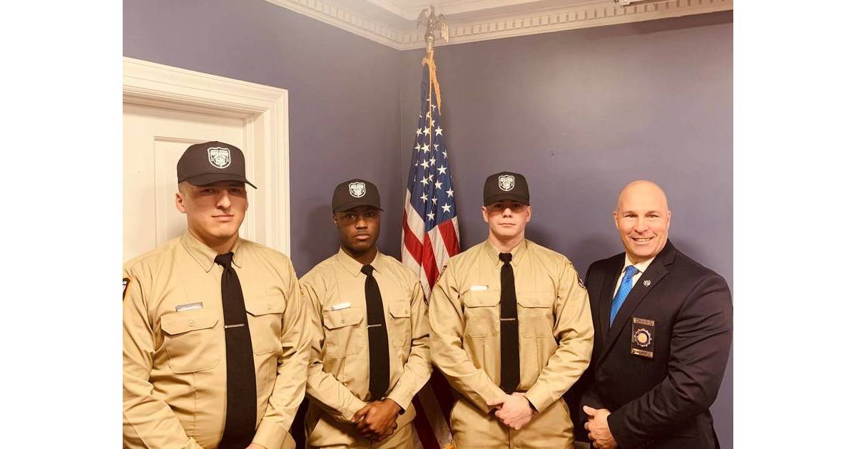 Kenilworth Police Department Three New Officer Recruits