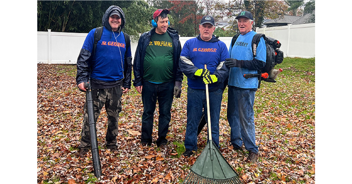 Raking Leaves for Fanwood Seniors Scotch Plains/Fanwood, NJ News TAPinto