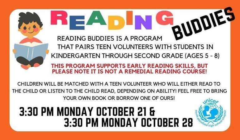 Reading Buddies Program Pairs Teens and Young Readers for Literacy 