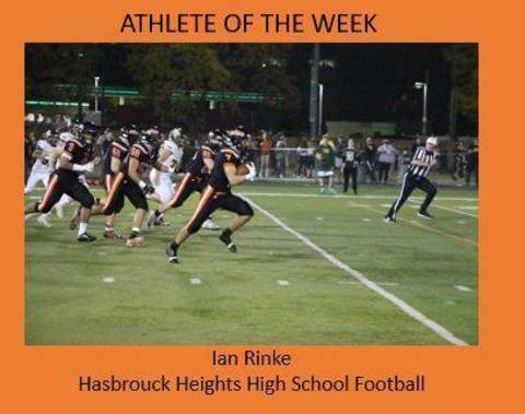 ATHLETE OF THE WEEK: Ian Rinke, Hasbrouck Heights High School Football ...