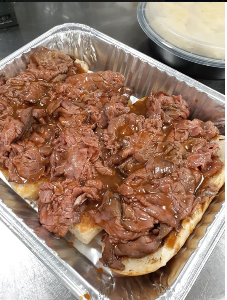 OpenFaced Roast Beef Family Meals at the Oakley Benefit Nutley Rescue