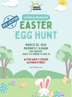 Carousel image 0b13e63ade4117232e51 sayreville easter egg hunt poster 2026 updated