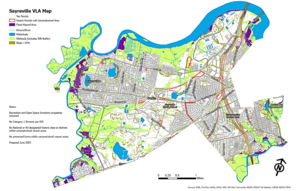 Carousel image 18d3124606645e867190 sayreville vla map from june 2025 fair share housing agreement posted on borough website