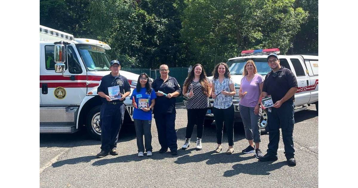 Sayreville Emergency Squad Hosts Story Time at Sayreville Library