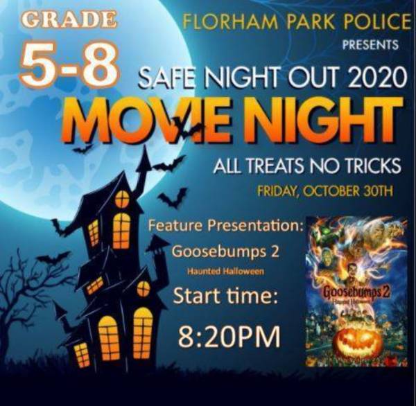 Safe Night Out Event for Kids in Florham Park | East Hanover/Florham ...