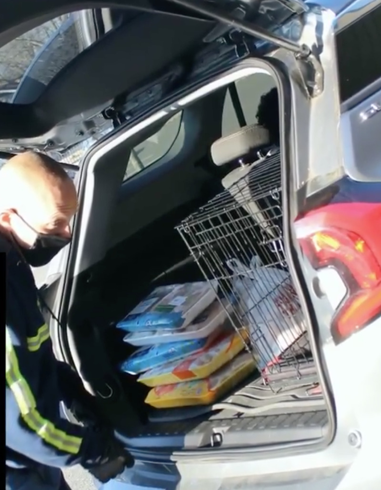 MTN Organization Helps Those In Need with Food Giveaway at Jefferson School