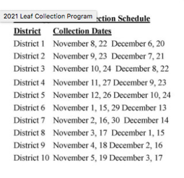 The Latest on Leaf Collection | East Brunswick, NJ News TAPinto