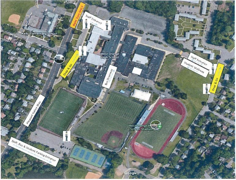 Reminder West Orange High School to Change Morning Traffic Pattern on