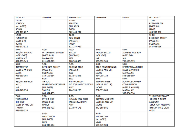 Free Online Dance Stretch Meditation Classes From Kaye Lynn