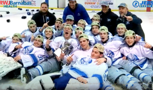 Carousel image 708eec37c3ac61e21336 scotch plains fanwood celebrates after winning kelly cup