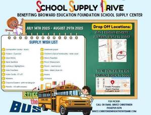 Carousel image d953d32de63583ddb5ce school supplies drive stuff the bus 2025