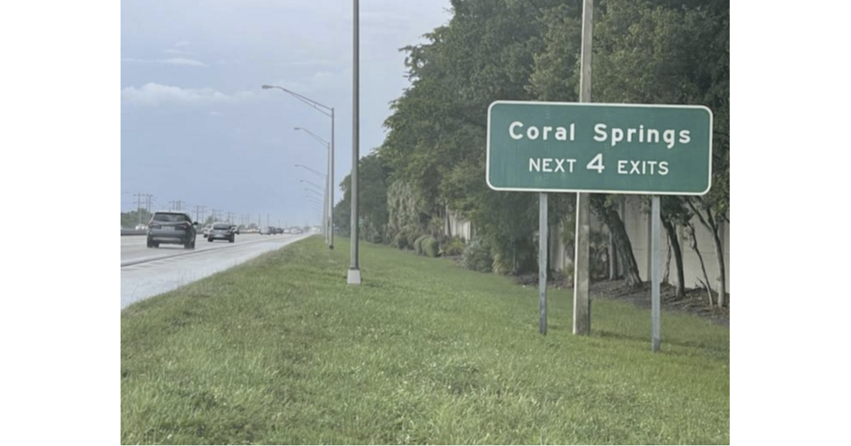 Overturned 18-Wheeler Closes Northbound Sawgrass Expressway in Coral ...