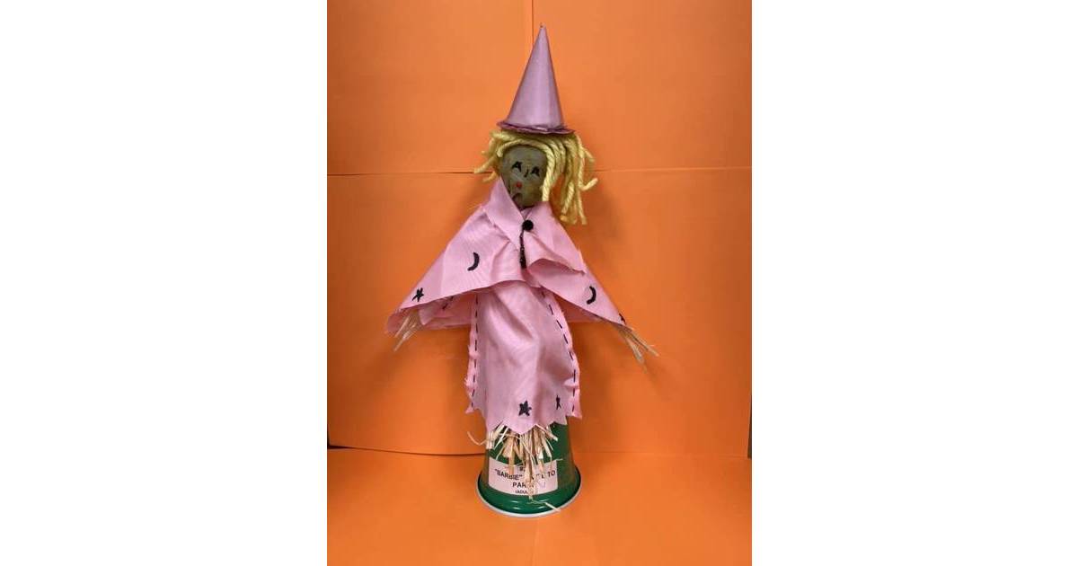 Best Scarecrow Vote is on at Milltown Public Library Milltown