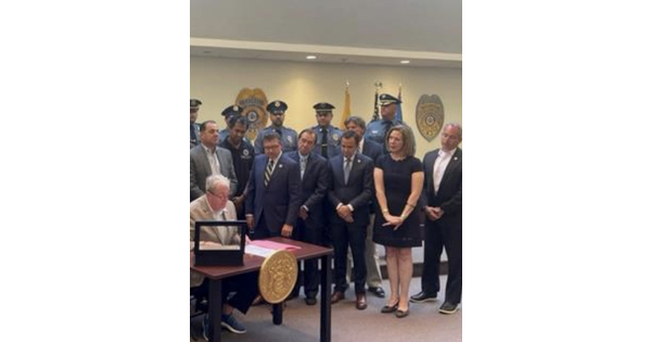 Mayor Miggins Attends Legislation Signing to Combat NJ Auto Thefts ...