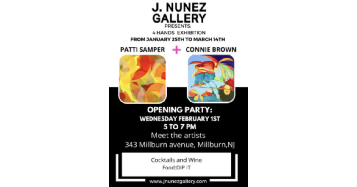 4 Hands Exhibition Featuring Contemporary Female Artists at J Nunez