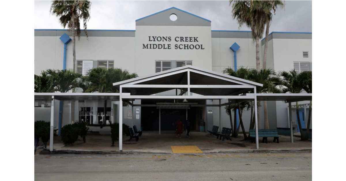 New Leader Takes Reins at Lyons Creek Middle School in Coconut Creek a Year After School Dropped