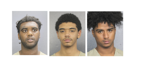 Coral Springs Police Arrested Three Young Men After Involvement In ...