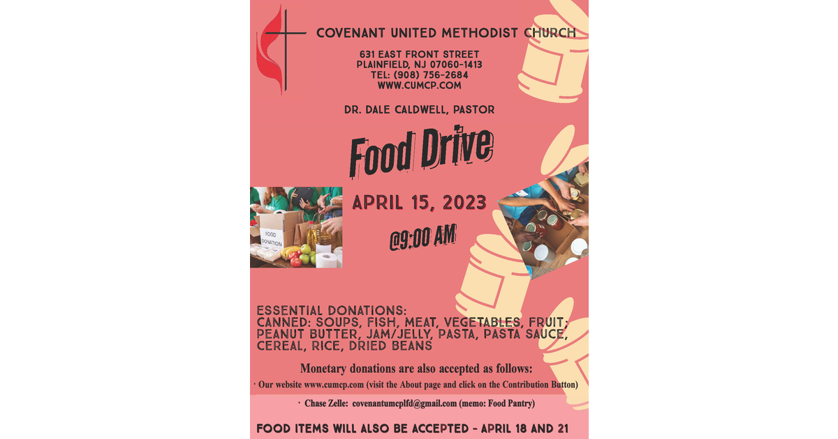 Plainfield Food Pantry to Hold Food Drive, Community Support Needed