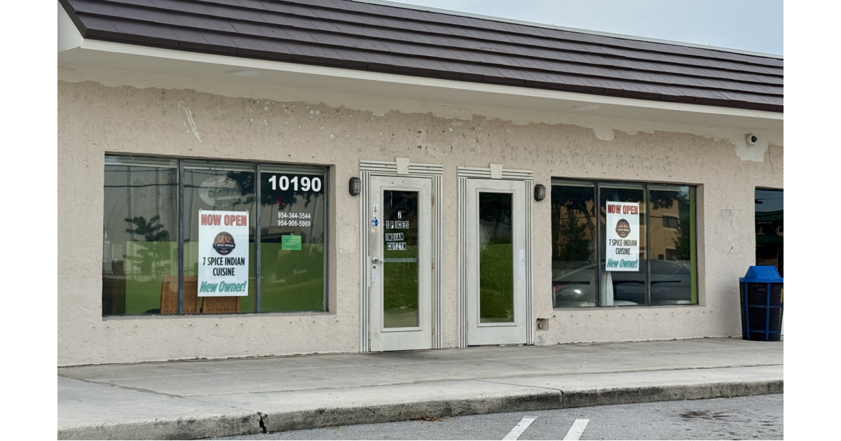 Coral Springs’ Indian Restaurant Scene Reshuffles as New Spot Arrives and Another Goes Dark
