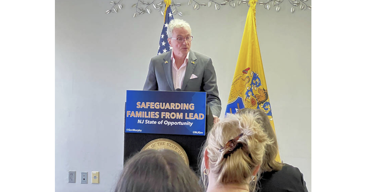 Gov. Murphy Over 38 Million Awarded through Lead Remediation and