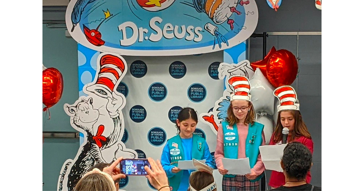 Totowa Public Library Celebrates Dr. Seuss' Birthday with Special Guest