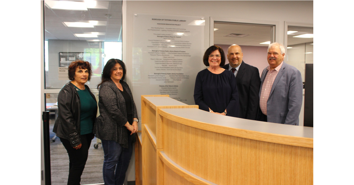 Totowa Public Library Celebrates Completion of Renovation Project and