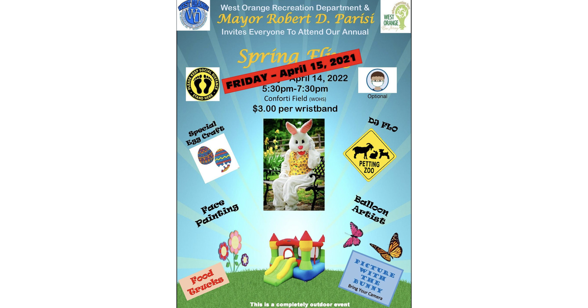 Mayor's & West Orange Recreation Department's Spring Fling at 530