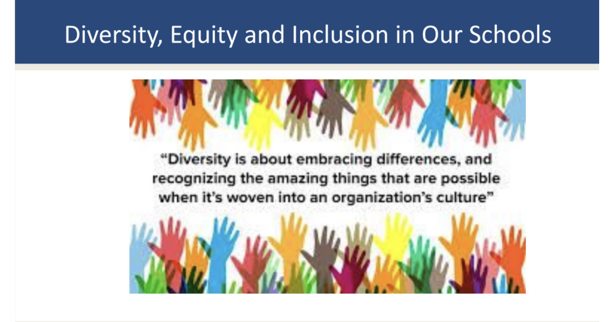 Administrators Present Diversity, Equity and Inclusion Plan at BOE
