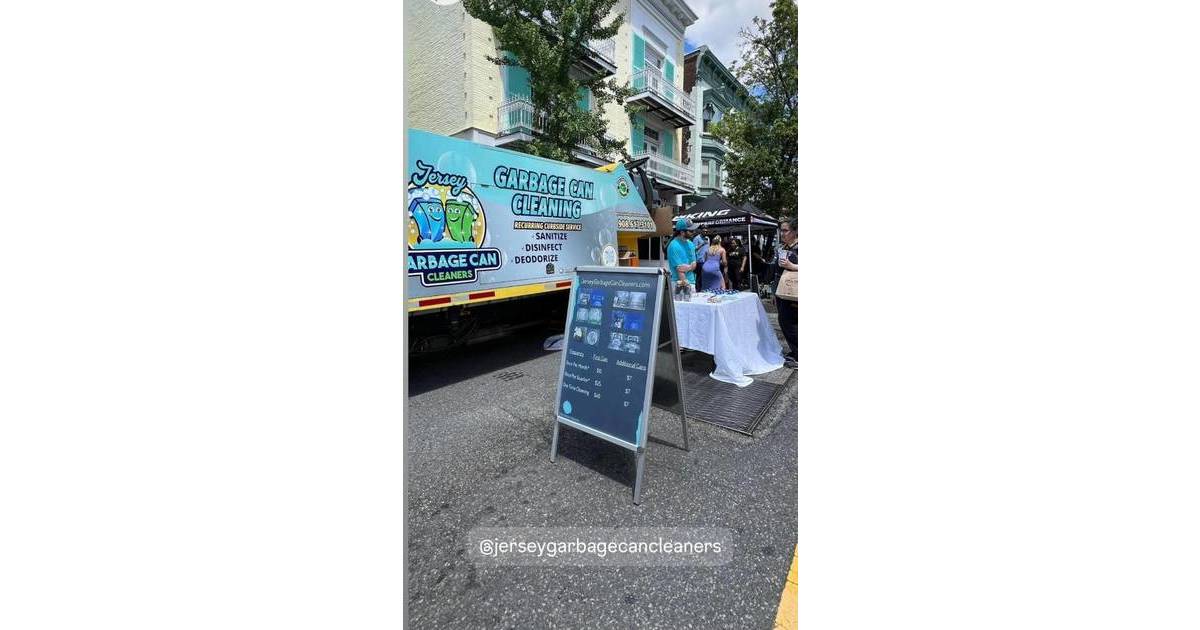 Classic Cars and Clean Garbage Cans at Clark Street Fair Millburn